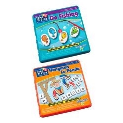 JEU TAKE N PLAY DE VOYAGE - LE PENDU OU PÊCHE ASST